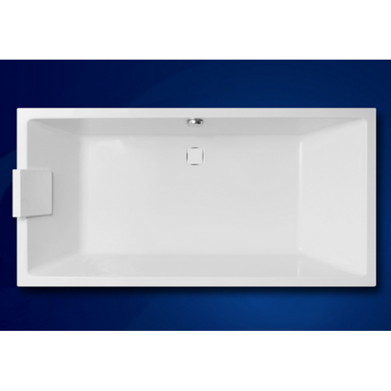 Baignoire acrylique CAVASUE 180 180x80 x45 cm avec appui-tête