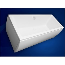 Baignoire acrylique CAVASUE 180 180x80 x45 cm avec appui-tête