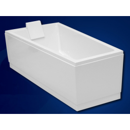 Baignoire d'angle gauche acrylique CAVASUE 160x90 x45 cm