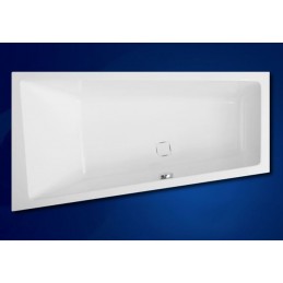 Tablier pour baignoire d'angle gauche CAVASUE 160x90 cm en acrylique