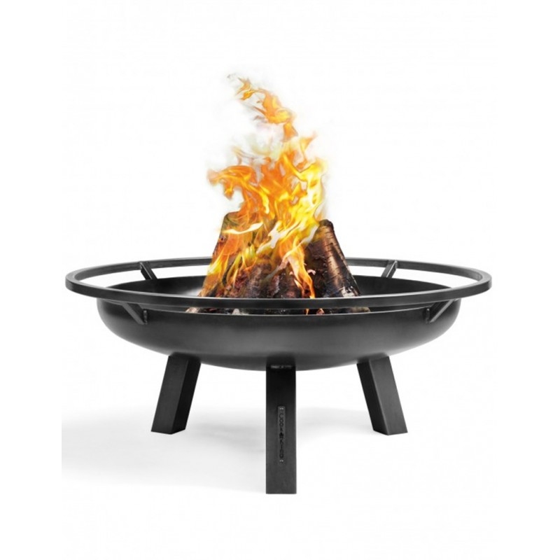 Brasero de jardin PORTO en acier 80 cm