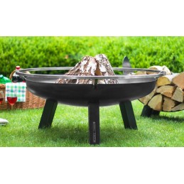 Brasero de jardin PORTO en acier 100 cm