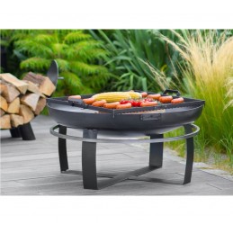 Brasero de jardin VIKING en acier 70 cm