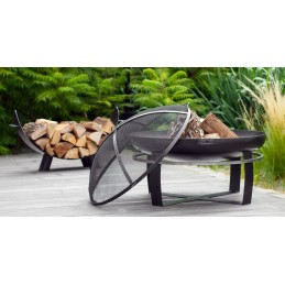 Brasero de jardin VIKING en acier 70 cm