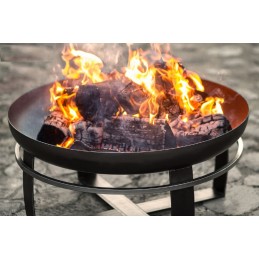 Brasero de jardin VIKING en acier 100 cm