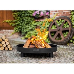 Brasero de jardin TUNIS en acier 60 cm