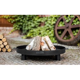Brasero de jardin TUNIS en acier 80 cm