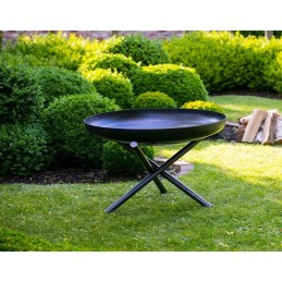 Brasero de jardin POLO en acier 100 cm