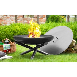 Brasero de jardin POLO en acier 100 cm