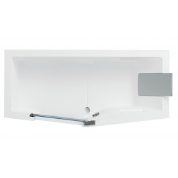 Baignoire à porte gauche NOVELLINI IRIS 180x75 cm