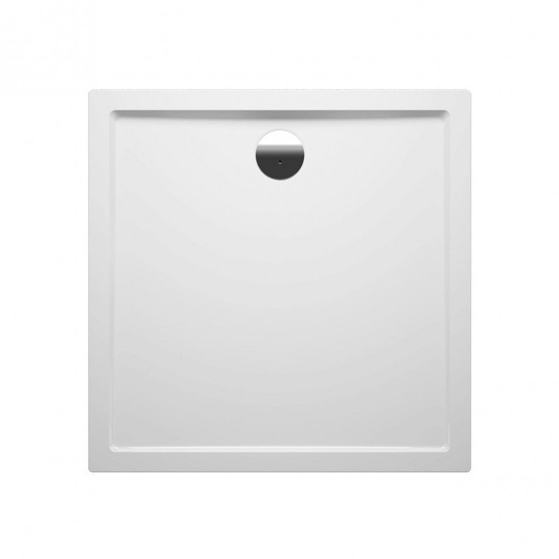 Receveur de douche rectangulaire RIHO DAVOS 271 80x90x4,5 cm, avec pieds et tablier