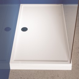 Receveur de douche acrylique rectangulaire RIHO DAVOS 243 130x80x4,5 cm