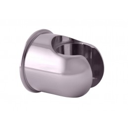 Set de douche complet RETRO avec flexible de 150 cm et support fixe en laiton chromé