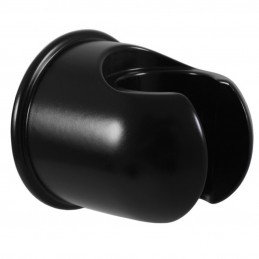 Set de douche complet RETRO avec flexible de 150 cm et support fixe en laiton noir