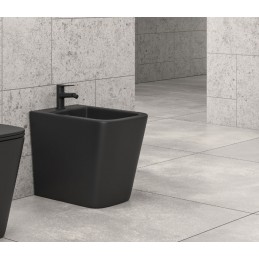 Bidet à poser noir DOUA  52,5x35,5x41 cm