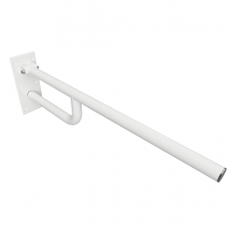 Barre d'appui relevable HELP en blanc comaxite 76x25x10cm