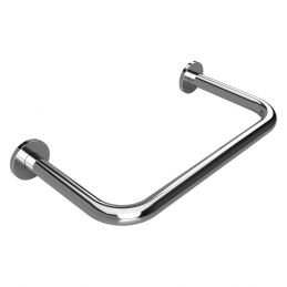 Barre d'appui HELP en acier inoxydable 54,5 x26,6 x8 cm