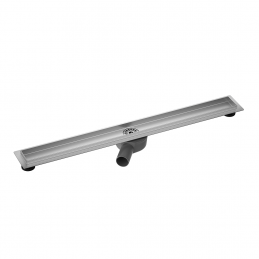 Caniveau de douche ELIO 90 cm en acier inoxydable