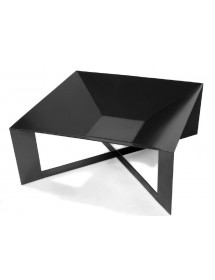 Brasero de jardin carré CUBA en acier