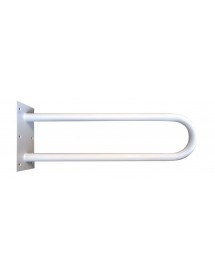 Barre d'appui en forme de U pour toilettes et douche blanche Help