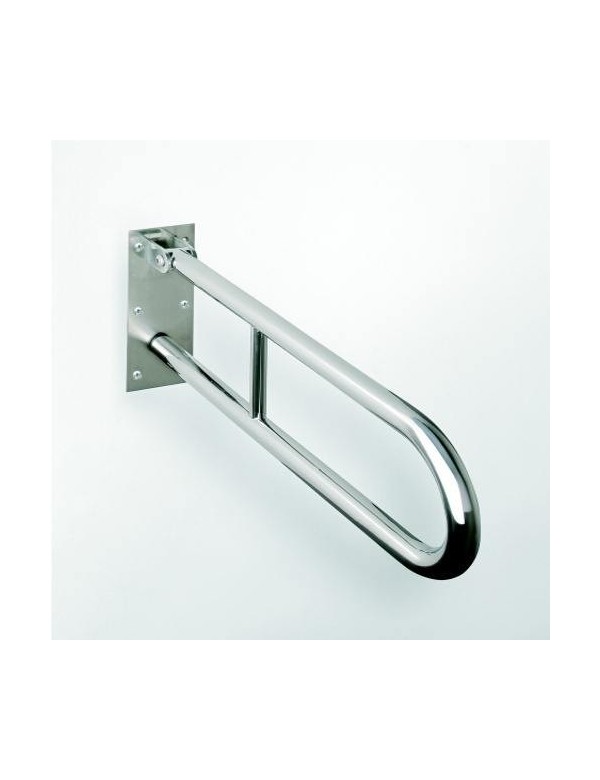 arre d'appui relevable en forme de U pour toilettes et douche inox Help