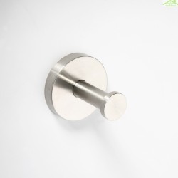 Patère cylindrique NEO en acier inoxydable  5,5x5,5x6cm