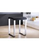 Tabouret de douche NOVELLINI en aluminium anodisé