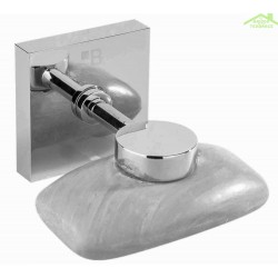 Porte-savon magnétique BETA en chrome 5,5cm x x5,5cm 7cm