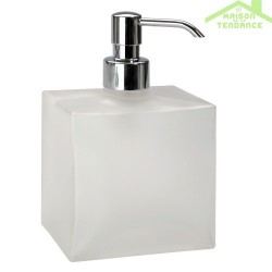 Distributeur de savon liquide PLAZA 7x10,5x17 cm