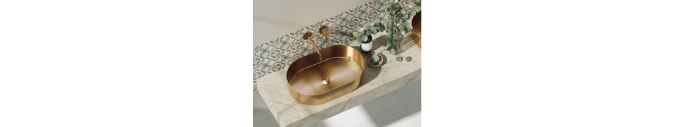 Lavabo en acier
